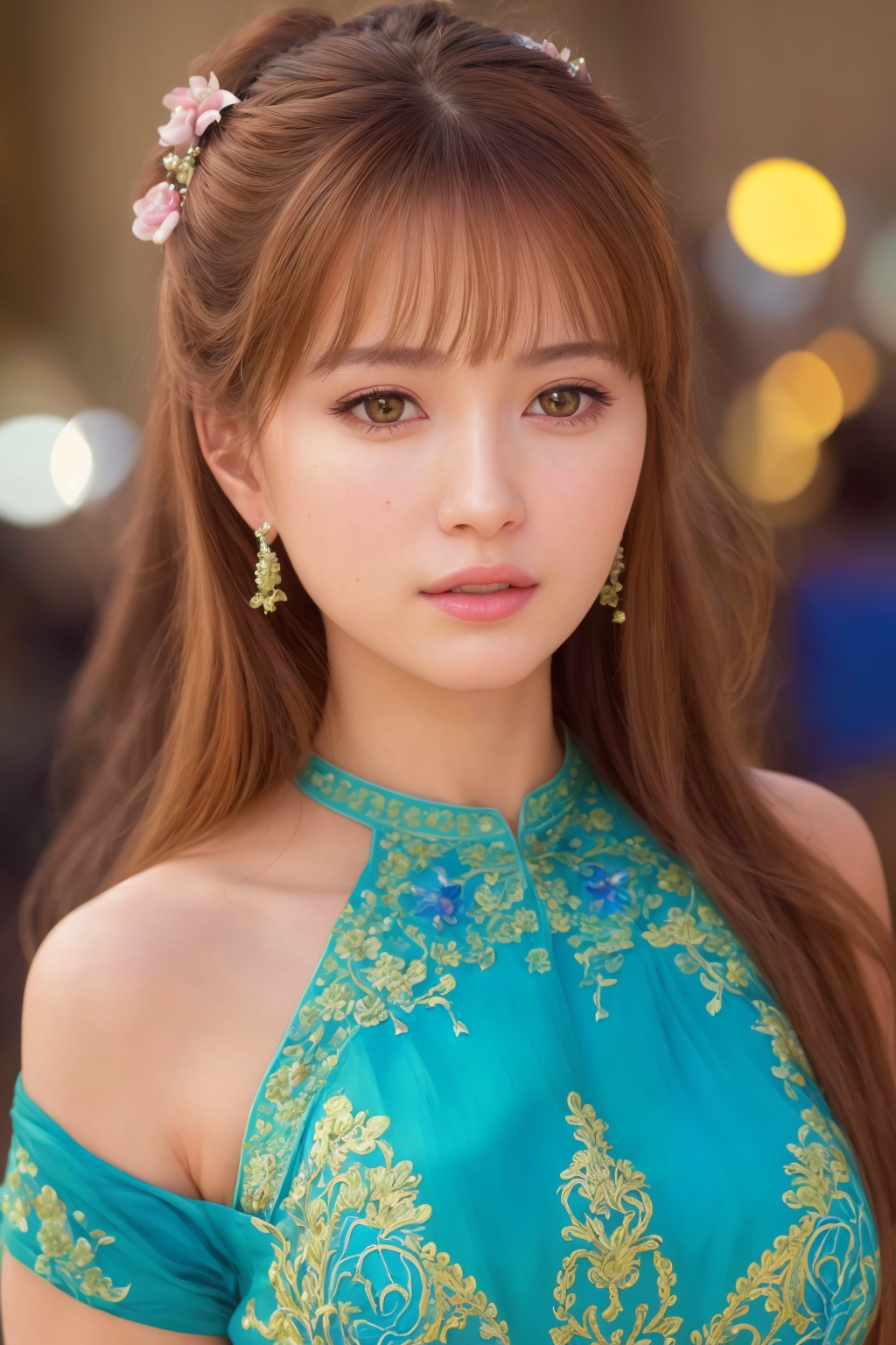 portrait of a beautiful woman
(masterpiece:1.5) (photorealistic:1.1) (bokeh) (best quality) (detailed) (intricate) (8k) (H...